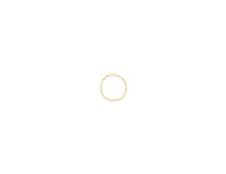 A statement chain bracelet with a twist. Featuring a striking combination of plain and diamond-cut paperclip links, this 14k yellow gold vermeil bracelet  (2.5 microns thick of 14k yellow on top of a sterling silver base) makes the ultimate impact to a pl