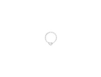This 7.5" chain bracelet blends modern edge with timeless shine. Crafted in sterling silver, it features elongated paperclip links and an abstract, sculptural carabiner clasp for a bold, stylish finish.
