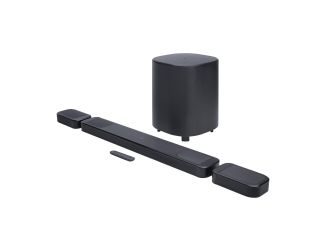 Real panoramic surround sound with detachable wireless speakers. True Dolby Atmos and DTS:X. MultiBeam 3.0 - wide cinema-like soundstage. PureVoice 2.0 - auto raises or optimizes dialogue. SmartDetails - clear balanced sound field lets you hear just like 
