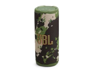 Bold JBL Pro Sound with AI Sound Boost technology. Up to 14 hours playtime with 2 hour boost mode. Ambient light with customizable themes and colors. IP68 waterproof dustproof and 1 meter drop proof. Auracast multi speaker pairing capability. JBL app with