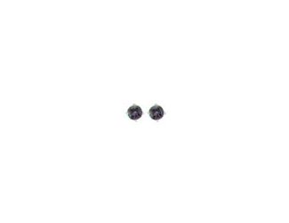 The ultimate classic and oh-so-cool--the most perfect mystic topaz stud earrings. Add a splash of color and set the mood with these classic stud earrings featuring 5mm genuine round mystic topaz set in high-polish sterling silver.