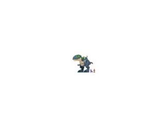 The Ultimate Action Chomp T. rex comes to life with lights sounds motion launcher and chomping action. Inspired by Jurassic World Rebirth movie. Press or squeeze tail trigger to see its head move eyes light up red and hear it rumble and roar. Power Pad on
