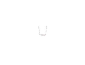 A unique pearl necklace stands out on its own or add to a layered look. Features a 20mm freshwater pearl pendant with an iridescent sheen. Pearl hangs from an 18" long paper clip link chain. Secures close with a teardrop clasp. Ships in a Jilco purple gif