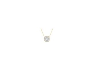 Elegant meets edgy with this 14k yellow gold diamond necklace. .50twt round brilliant-cut diamonds are pavd in a mosaic pattern for optimal sparkle. This necklace is a take on an iconic classic with a contemporary twist. The necklace makes a striking impa