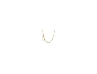 A beyond-striking, delicately braided gold vermeil herringbone chain necklace with a high polish finish. Made with love in Italy, this 16" necklace lays perfectly around the neck for an effortlessly romantic look and is securely fastened by a lobster claw