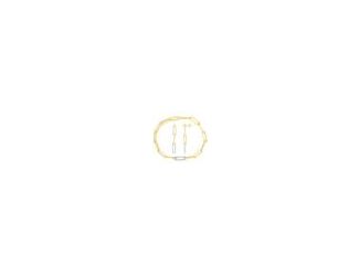 This diamond paperclip bracelet and earring set is a head-turner. Meticulously handcrafted in Italy, the modern design is luxurious yet everyday with .96twt round diamonds set in rhodium-plated 14k yellow gold for a big, bright flash of sparkle. 7.5" brac