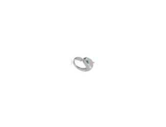 This striking panther head ring exudes strength and sophistication, featuring a bold feline design adorned with shimmering clear cubic zirconia and captivating emerald-green cubic zirconia eyes. Available in two exquisite variations-white gold-plated for 