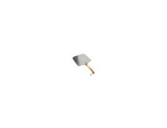 The Old Stone 14x16-inch Pizza Peel with Collapsible Wooden Handle is an essential tool for safely sliding pizzas and breads to the warmest spot in the oven. With its easy-glide aluminum peel, you can slide pizzas of all shapes and sizes in and out of the