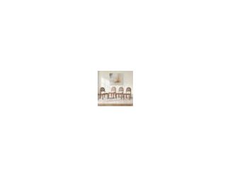 The Kennedy Dining Chairs bring texture, comfort, and modern charm to your dining space. Featuring arched cane backs and plush upholstered seats, they provide both style and support. Whether enjoying a quick breakfast or hosting a leisurely dinner, this c