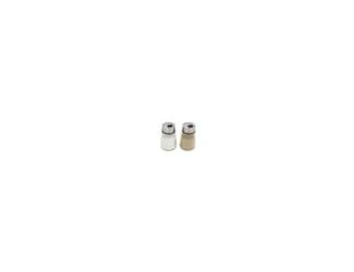 Set of 2 glass shakers with rotating sifters elevate every meal while adding style to your kitchen. Prefilled with sea salt and black pepper, they feature a swivel top for light, heavy, pour, or close. Made from durable stainless steel and glass, they're 