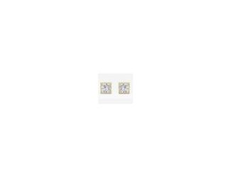Exude timeless elegance and modern sophistication with these 3.00 carat lab-grown bezel-set princess diamond solitaire earrings, exquisitely crafted in 14K Yellow gold.Two princess diamonds are hand set and matched on these exquisite and with push back po
