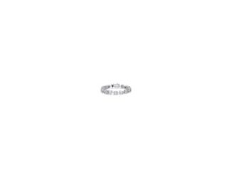 This Contemporary Tennis Bracelet features 16 carats of multi shaped Diamond Crystalline gems, each one carat in size. Set in platinum finished sterling silver, it's a sleek and modern piece for everyday wear. Stone Type: Diamond Crystalline Gem Weight: 1