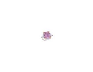 Make a statement with this cocktail ring. Featuring a 10 carat center stone, this platinum plated ring is designed for bold fashion moments. Main Stone Type: Diamond Crystalline Main Stone Color: Argyle Pink Crystalline Main Stone Weight: 10ct Main Stone 