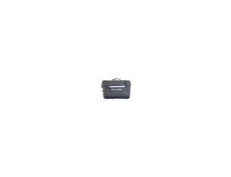 Waterproof base keeps gear dry on wet docks boat decks and more. Large main compartment offers easy visibiltiy and quick access. 600D Polyester with sprayproof backing. Slip pockets for on-the-go convenience without opening main compartment. Textured zipp