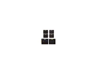 PicassoTiles 2-sided magnetic alphabet board comes in a convenient 2-pack (PTB06-BLK). One board features an open-ended, free-style surface, while the reverse side showcases lowercase alphabet letters. The second board includes uppercase letters on one si