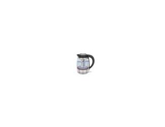 Lightning-speed boiling up to 25% faster than other kettles; Manual temperature control with boil option; Tricolor LED lights indicate standby, boiling and ready; Keeps water hot for an hour without reheating; Removable tea infuser; Boil-dry auto-shutoff