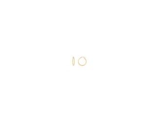 Polished hoops are an essential to any wardrobe. Heighten any look with these 14K gold hoop earrings with a hinge clasp.  14kt Yellow Gold 2mm x 25mm Polished Hoop Earrings is perfect for everyday.