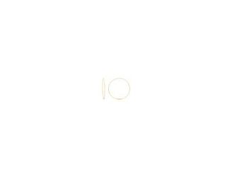 These 14K gold wire hoop earrings are so lightweight, you'll forget you're wearing them! The hoops are 40mm with a camouflaged clasp to create an endless look. 14kt Yellow Gold 40mm Endless Wire Hoop Earrings is perfect for everyday.