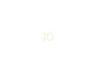 These hoops add elegance to every day. Seamlessly shift from work to night wear with these 14K gold hoops featuring a post and nut. These  14kt Yellow Gold 41.50mm x 31.50mm Thin Oval Post Hoop Earrings is perfect for everyday.