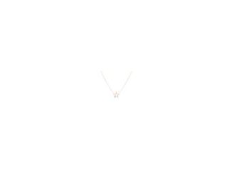 You'll have stars in your eyes for this 14K gold star necklace.  14kt Rose Gold Wire Star Adjustable Necklace is perfect for everyday.