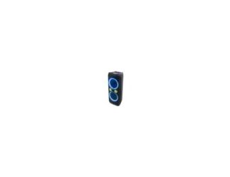 The rechargeable premium party speaker is a portable sound system designed to deliver clear, powerful audio for any event. It offers wireless connectivity for easy music streaming and often includes features like built-in lights and microphone support. Wi