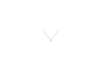 Diamond Initial Pendant Alphabet 'V' with chain in Rhodium Plating over 925 Sterling Silver 0.10ct, Color-IJ, Clarity-I2. This product is a beautiful 0.10ct diamond initial pendant with an 18" rope chain. The diamond is set in a 925 Sterling Silver settin