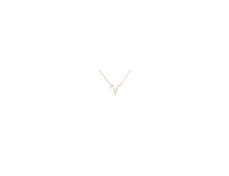 Diamond Initial Pendant Alphabet 'V' with chain in Yellow Plating over 925 Sterling Silver 0.10ct, Color-IJ, Clarity-I2. This product is a beautiful 0.10ct diamond initial pendant with an 18" rope chain. The diamond is set in a 925 Sterling Silver setting
