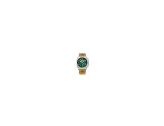 Elevate your style with the Mackinac Timberland dual time multifunction watch. A perfect fusion of durability and sophistication designed for the modern adventurer. This timepiece features a bold stainless steel case, a green textured dial, and a genuine 