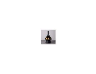 Elevate your space with the Lloyd Modern Gel Fuel Fireplace - a sleek mid-century modern fireplace that delivers 7-inch crackling flames, 9,000 BTUs of radiant, smoke-free heat from TerraFlame gel fuel. Designed for both indoor and outdoor use, its ventle