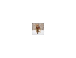 Create a first-rate dining experience by offering your patrons great food, service and attractive furnishings. This classic cherry wood bar stool will offer guests a warm, inviting look when entering your establishment. This chair will make an attractive 