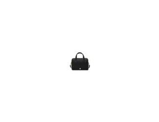 The Lainey satchel offers both function and style. Crafted with leather material and polyurethane trim. Exterior features 1 back slide pocket and top zipper closure. Spacious interior with 1 slide pocket and 1 zipper pocket. Fits up to a 7.9" iPad mini ta