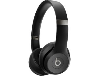 Enjoy balanced Beats sound at home or on the go with the black Beats Solo 4 from Beats by Dr. Dre, a pair of wireless on-ear headphones with spatial audio and dynamic head tracking to envelop you in your music or movie audio. With an ultralight, ultra-com