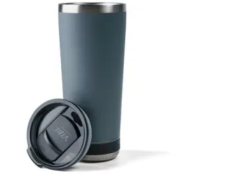 VIBE 18 oz Tumbler - Choice of 1 BASE:  Solo Speaker  Powerbank Beacon-Grey