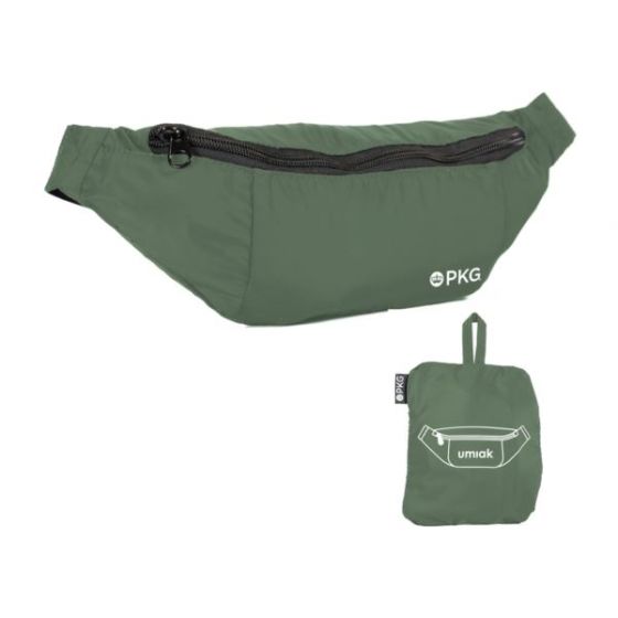 PKG umiak 3L Cross-body - recycled packable - Forest Green