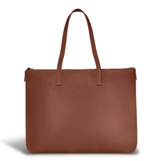 Onyx Leather Business Tote Size 19
