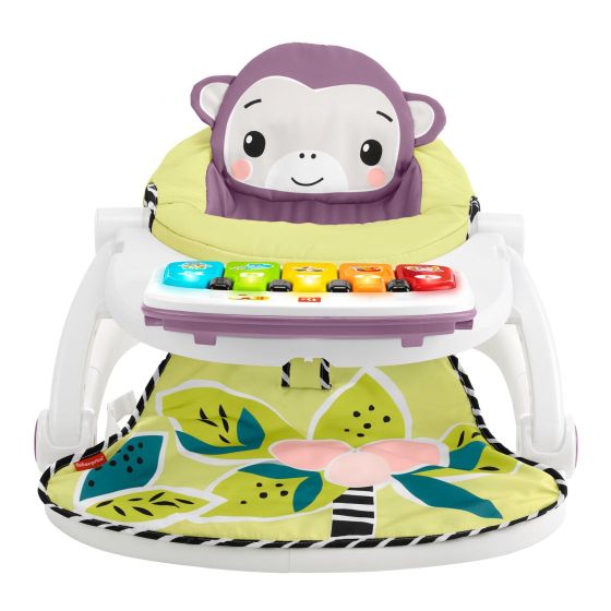 Kick & Play Deluxe Sit-Me-Up Purple Monkey