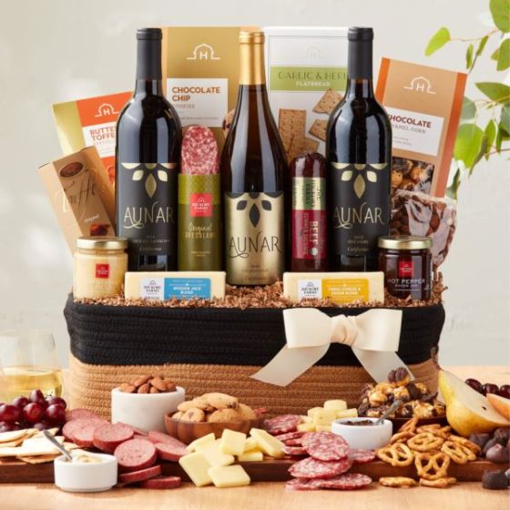 Luxe California Wine Gift Basket