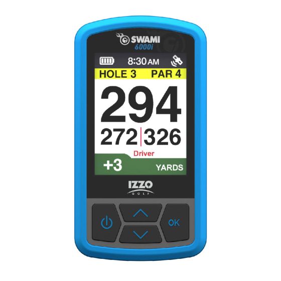 Izzo Swami 6000i Golf GPS - Blue