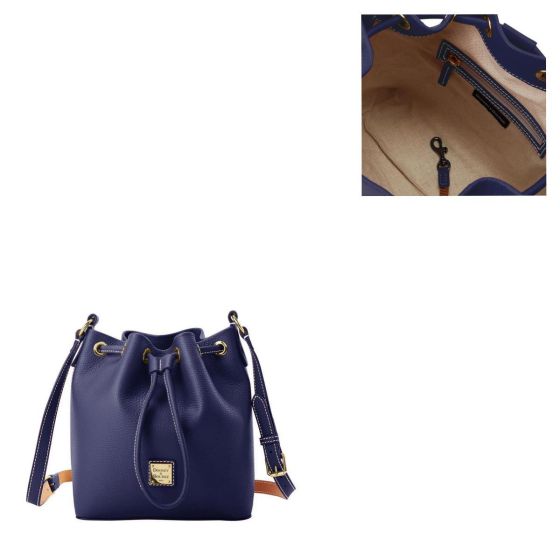 Lucca Leather Crossbody Drawstring