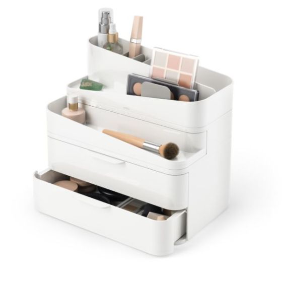 Glam Organizer Large White/Gray