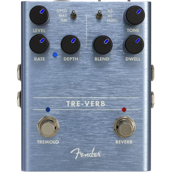 Tre-Verb Digital Reverb/Tremolo Pedal