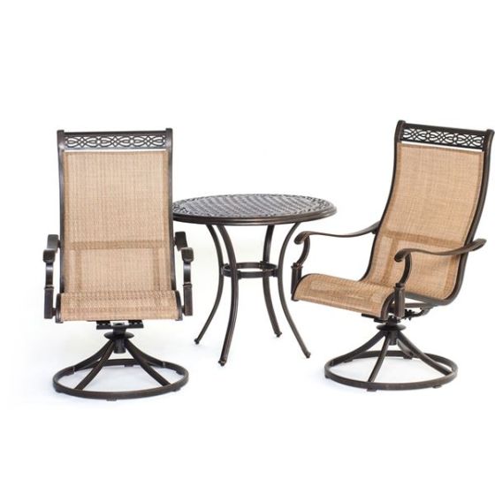 Manor 3-Piece Bistro Dining Set