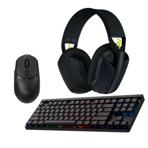 Wireless Gaming Bundle, headphone, mouse and keyboard