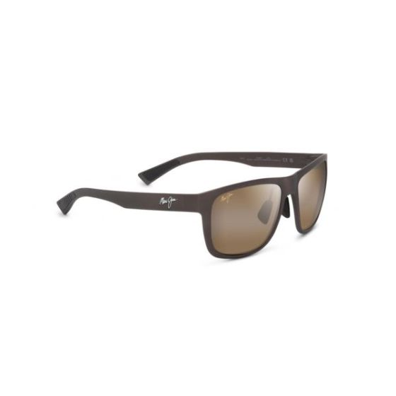 Puakea Polarized Sunglasses Matte Brown Frame HCL Bronze Lens