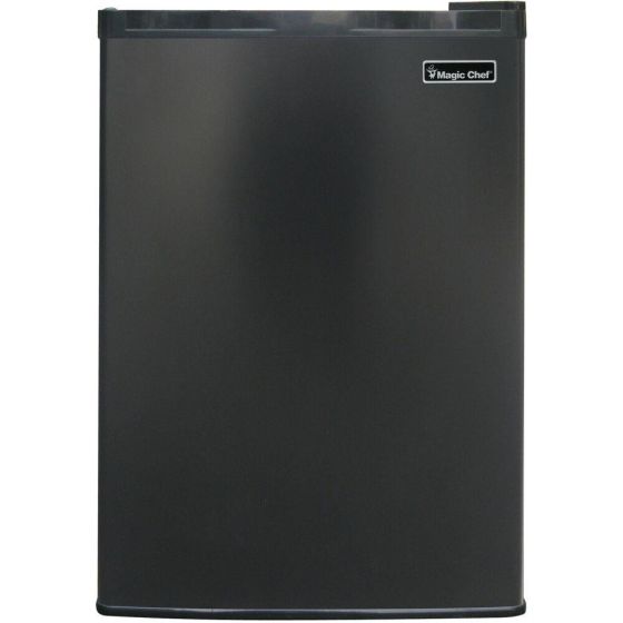 2.6-cu. ft. Mini Fridge with Freezer Compartment in Black