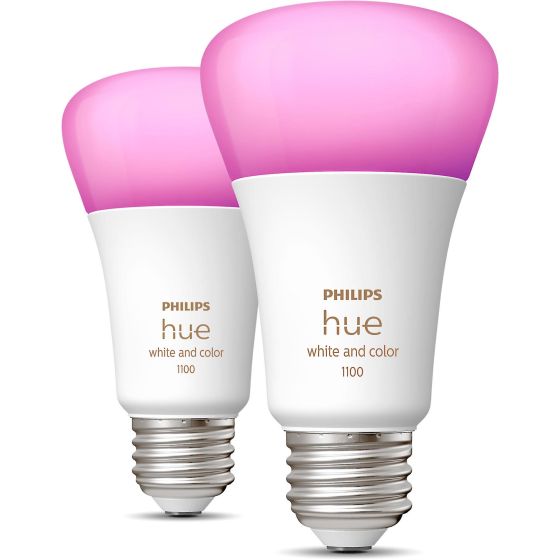 Philips Hue White and Color Ambiance A19 Bulb (1100 lumens)