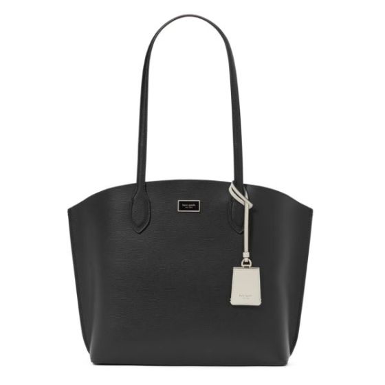 Suite Large Open Tote - Black