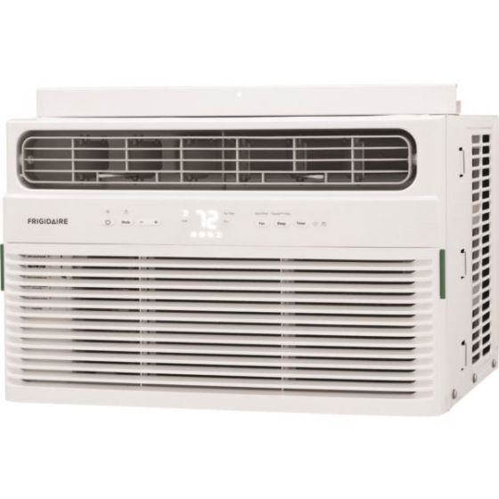 8,000 BTU Smart Window Air Conditioner with Wi-Fi and Remote in White
