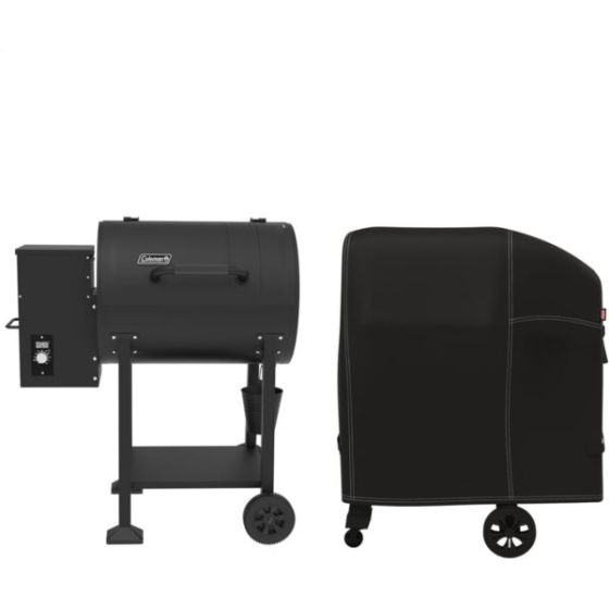 Cookout 700 Grilling Kit with Hardwood Pellet Grill and Heavy-Duty Cover