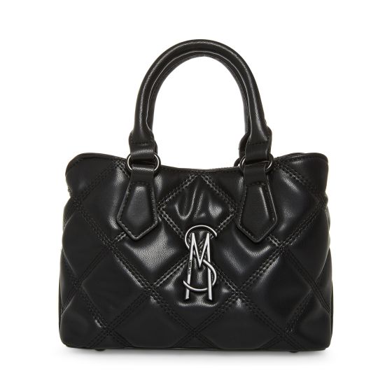 BMICKEY Quilted Small Satchel - Black